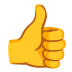 a thumbs up icon